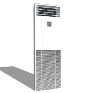 现代柜式空调su模型