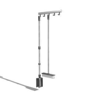 现代塑料拖把su模型