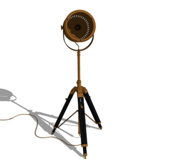 现代摄影灯su模型