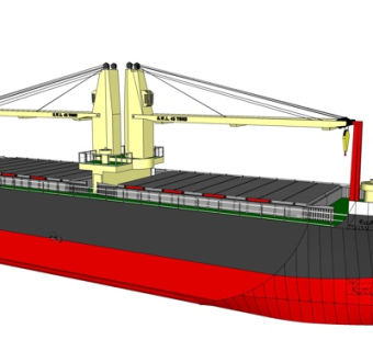 现代游轮su模型