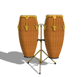 现代架子鼓su模型