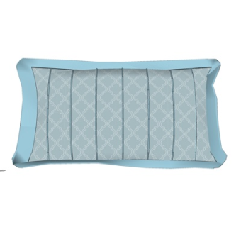 现代布艺枕头su模型