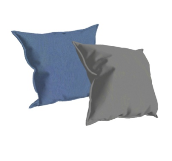 现代布艺抱枕su模型