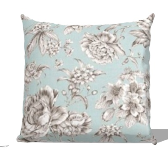 现代绣花抱枕su模型