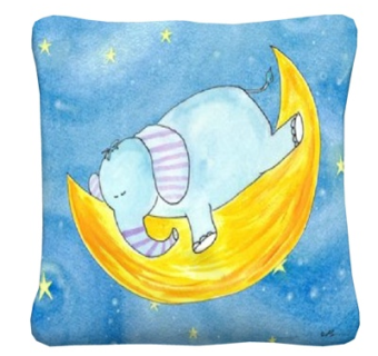 现代卡通布艺抱枕su模型