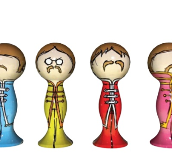 现代人偶摆件su模型