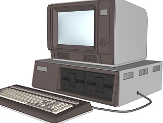 现代<em>台式电脑</em>su模型