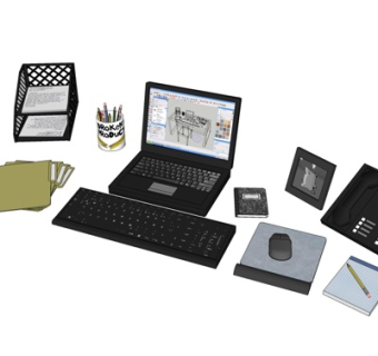 现代笔记本电脑su模型