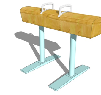 现代鞍马su模型