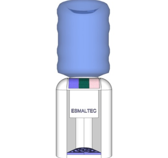 现代饮水机su模型