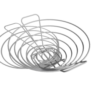 现代金属果盘su模型