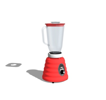 现代榨汁机su模型