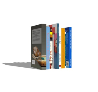 欧式书籍su模型