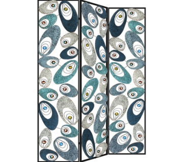 现代屏风隔断su模型