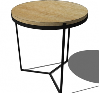 后现代凳子su模型