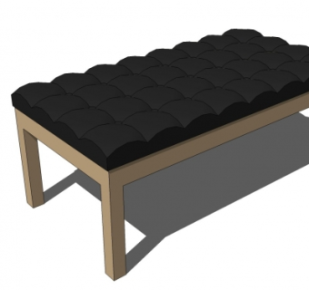 现代凳子su模型