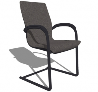 现代单椅su模型