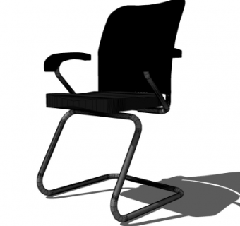 现代单椅su模型
