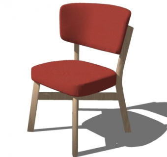 现代单椅su模型