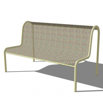 现代公用椅su模型