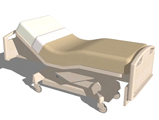 现代<em>手术</em>床su模型