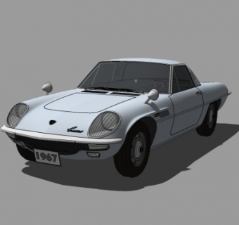 美式汽车su模型