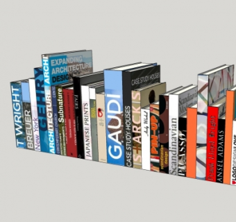 现代书籍组合su模型