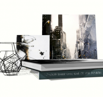 现代书籍组合su模型