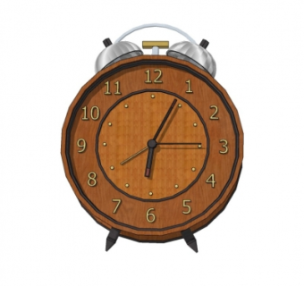 现代闹钟su模型