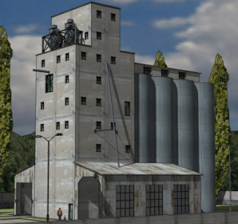 现代化工厂su模型