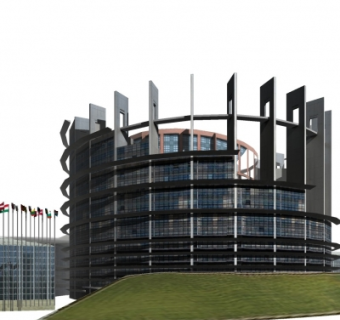 现代会议中心su模型