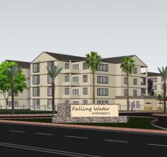 现代小区规划su模型