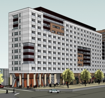 现代写字楼su模型