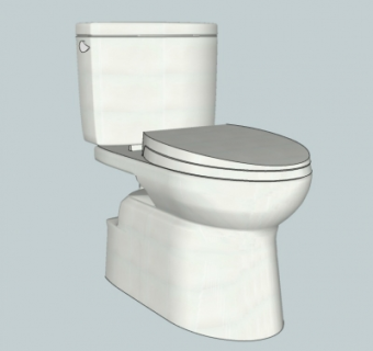 现代马桶su模型