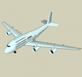 现代飞机su模型