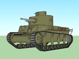 现代<em>坦克</em>su<em>模型</em>