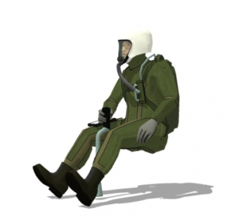 现代飞行员su模型