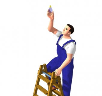 现代人物su模型