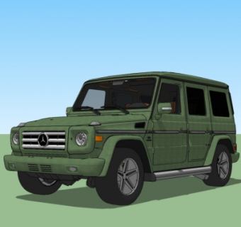现代吉普车su模型