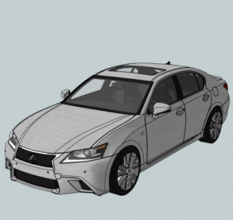 现代汽车su模型