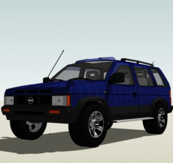 现代吉普车su模型