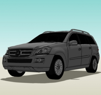 现代汽车su模型