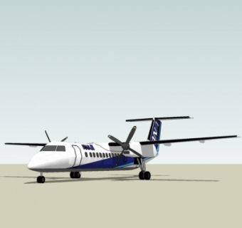 现代飞机su模型