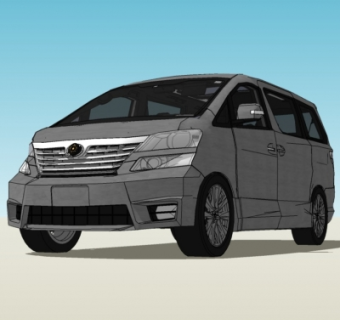 现代汽车su模型