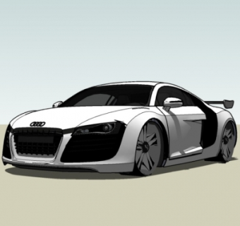 现代汽车su模型