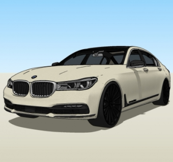 现代汽车su模型