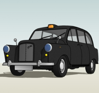 欧式汽车su模型