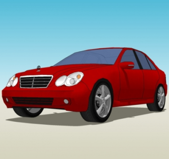 现代汽车su模型