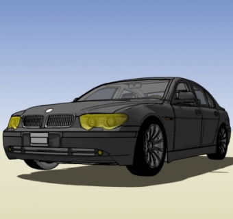 现代汽车su模型