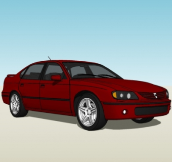 现代汽车su模型